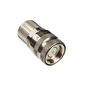 Koolance QD3 Schnellverschluss gerade weiblich auf 13/10mm - no-spill, silber