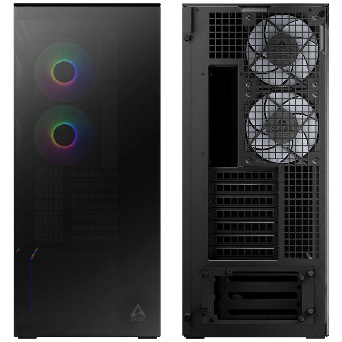 ARCTIC Xtender PC-Geh&auml;use, Midi-Tower, E-ATX, RGB, Tempered Glass - schwarz image number 3