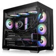 Thermaltake View 380 TG ARGB PC Case, Mid Tower, ATX, ARGB, Tempered Glass - Black image number null
