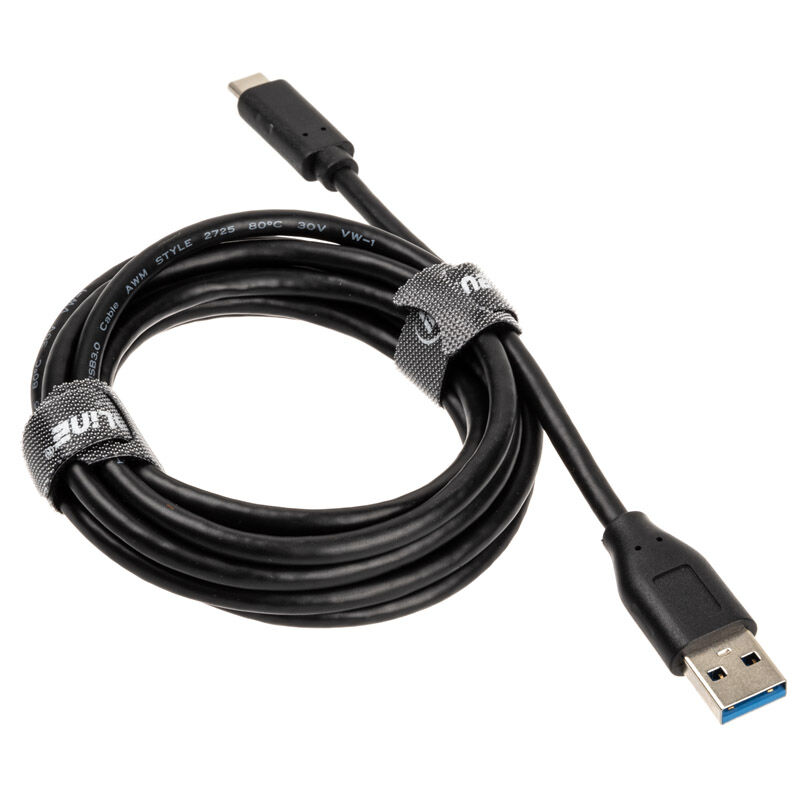 InLine USB 3.2 Gen.2 Kabel Typ-C Auf Typ-C – 2m Schwarz, Bis 20 Gb/s & 100W Power Delivery