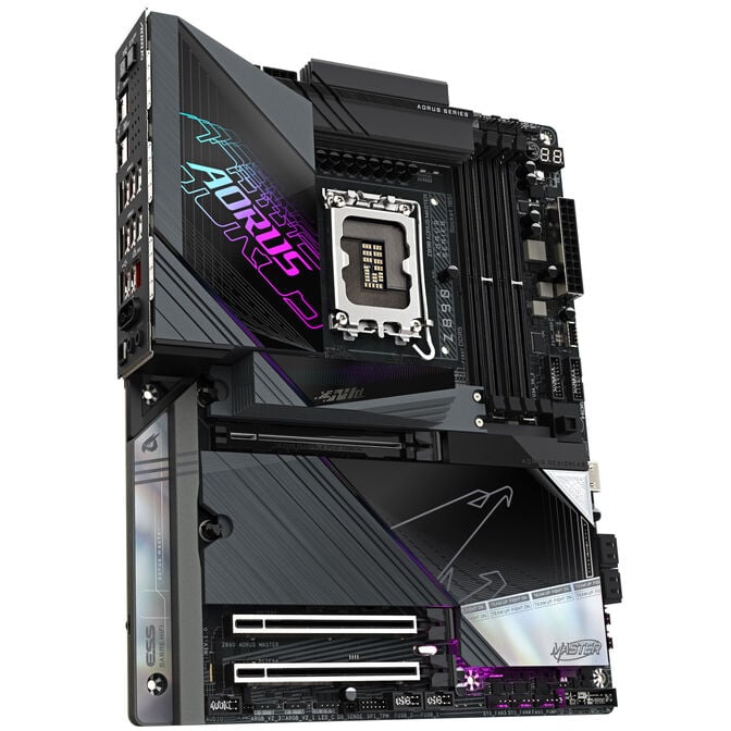 GIGABYTE Z890 AORUS Master Mainboard, Sockel LGA 1851, Intel Z890, ATX, DDR5 image number 1