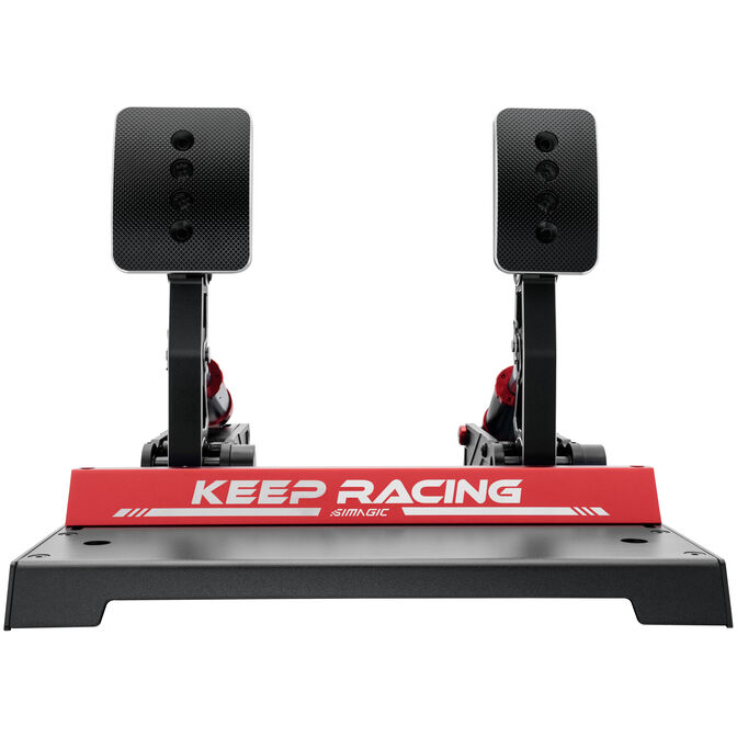 Simagic P1000-F 2-Pedal Set - Black image number 1