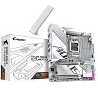 GIGABYTE B850M Aorus Elite WiFi6E ICE Mainboard, Sockel AM5, AMD B850, mATX, DDR5