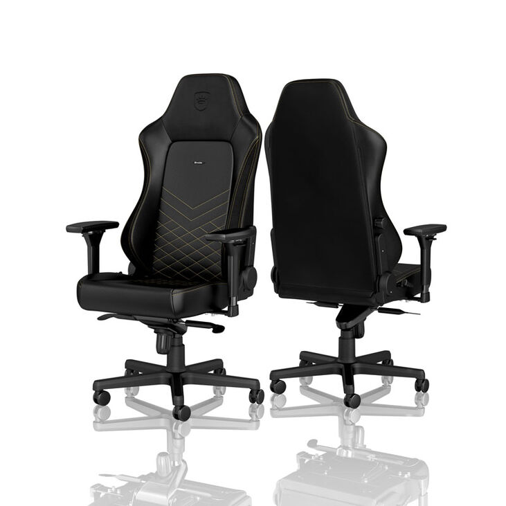 noblechairs HERO Gaming Stuhl - schwarz/gold image number 1