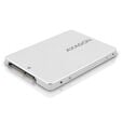 AXAGON RSS-M2SD enclosure for M.2 SATA SSDs up to 2280 - Aluminium, silver image number null