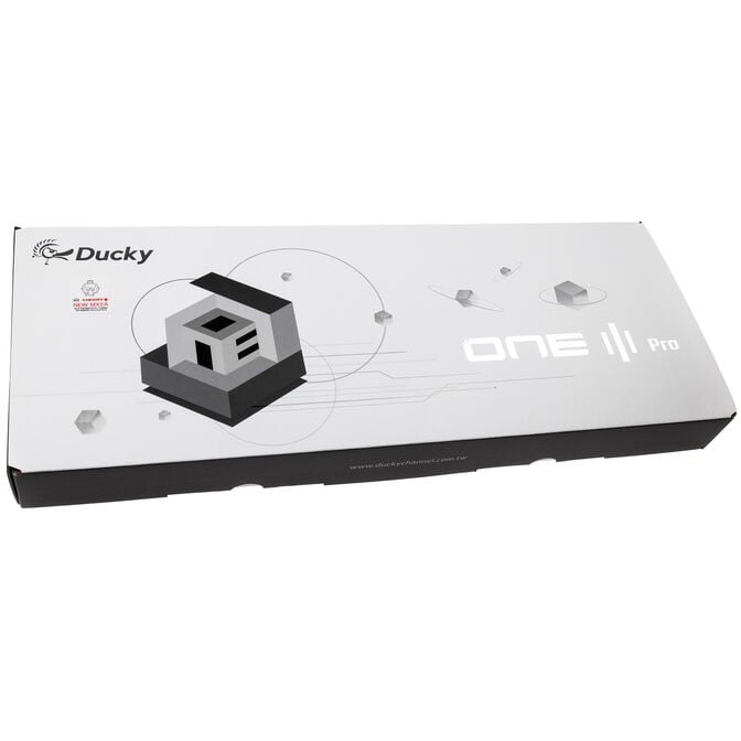 Ducky One 3 Pro Nazca Line Gaming Tastatur, mechanisch, 8.000 Hz, Hot Swap, RGB &ndash; Cherry MX2A Speed Silver, ISO (DE) image number 9