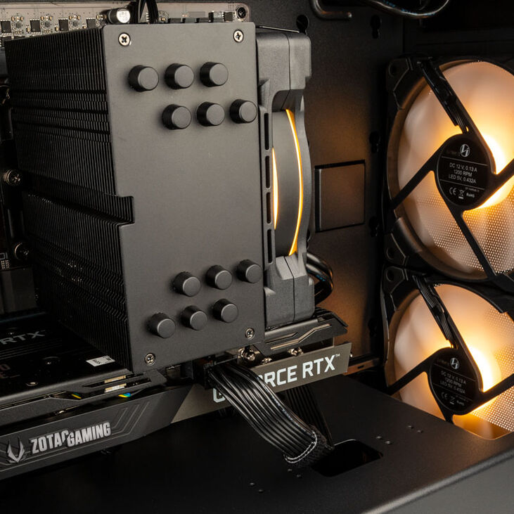 Gaming PC Black Dagger, Intel Core i5-12400F, NVIDIA GeForce RTX 4060 Ti - Prebuilt PC image number 6