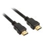 InLine 4K (UHD) HDMI Kabel, schwarz - 0,5m