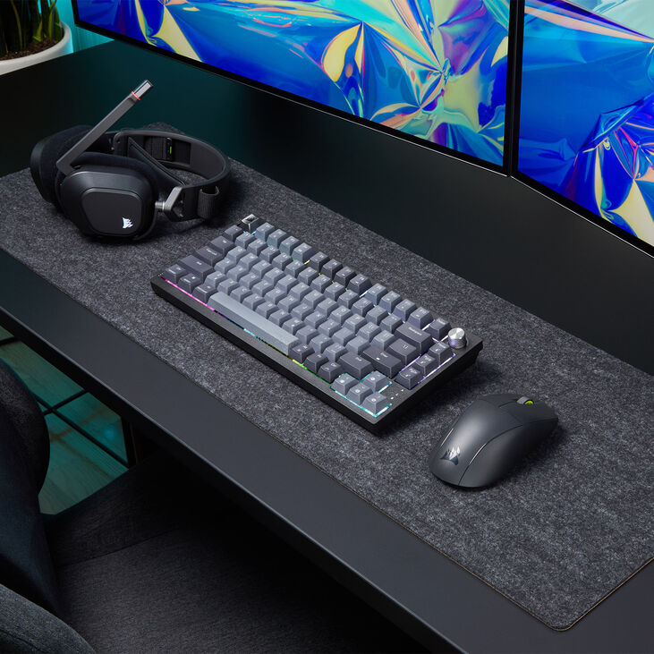 Corsair Gaming K65 Plus Wireless 75% RGB Gaming Tastatur, MLX RED - schwarz, grau image number 9