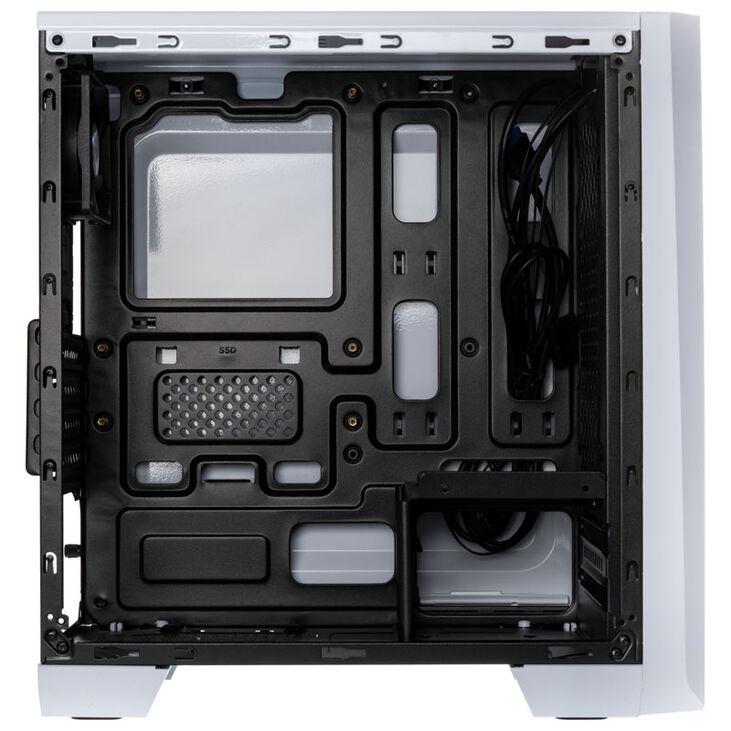 Aerocool Cylon Mini Micro-ATX Gehäuse, Acrylglas - weiß Window image number 5