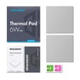 Graugear W&auml;rmeleitpad f&uuml;r CPU oder Speicher, 100 x 100 x 1 mm / 100 x 100 x 1,5 mm image number null