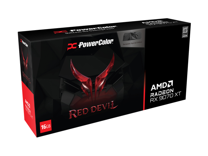 PowerColor Red Devil Radeon RX 9070 XT OC Special Edition Graphics Card, 16,384 MB GDDR6 image number 2