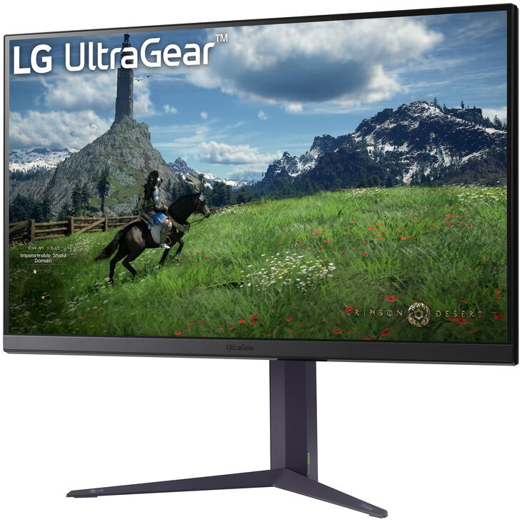 LG UltraGear 32GS85QX-B, 31.5 inch Gaming Monitor, 180 Hz, IPS, G-SYNC Compatible image number 3