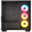Corsair 2800X RS-R ARGB PC-Geh&auml;use, Mini-Geh&auml;use, mATX, Tempered Glass - inklusive 3x 120-mm-L&uuml;fter, schwarz image number null