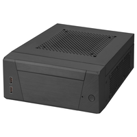 SilverStone Milo 10 Mini-PC-Geh&auml;use, Mini-ITX - schwarz