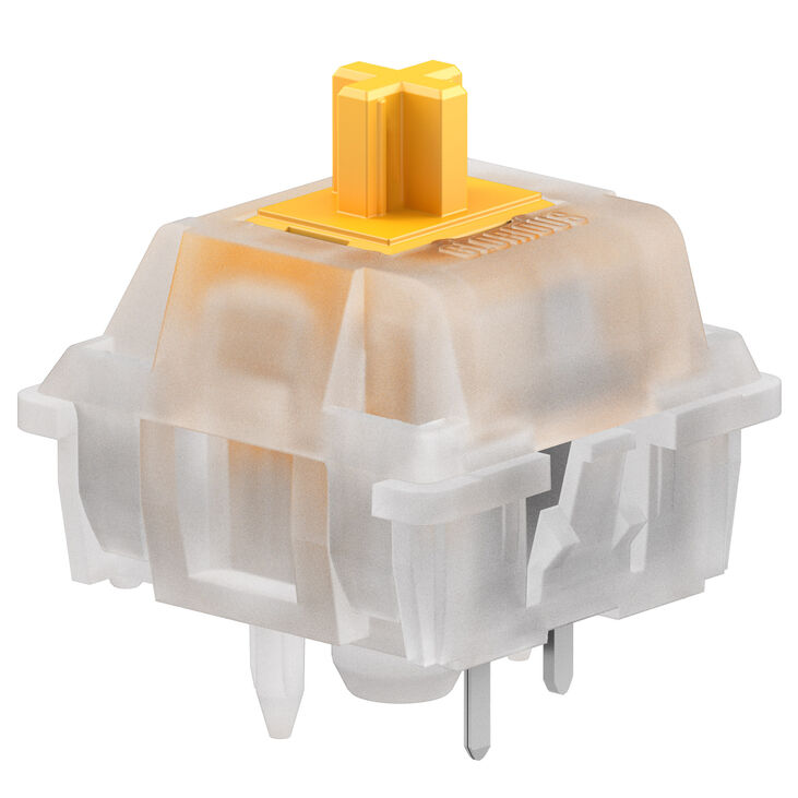 Glorious Panda Silent Switches, Mechanical, 5-Pin, Tactile, MX Stem, 50g - Lubed, 36 Pieces image number 1