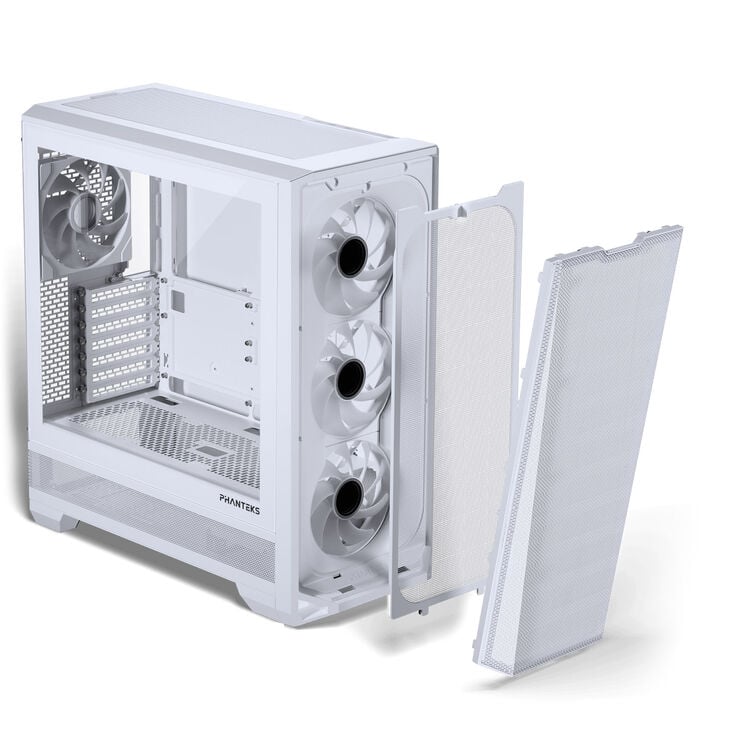PHANTEKS Eclipse G400A PC-Gehäuse, Midi-Tower, E-ATX, Tempered Glass, D-RGB - weiß image number 5