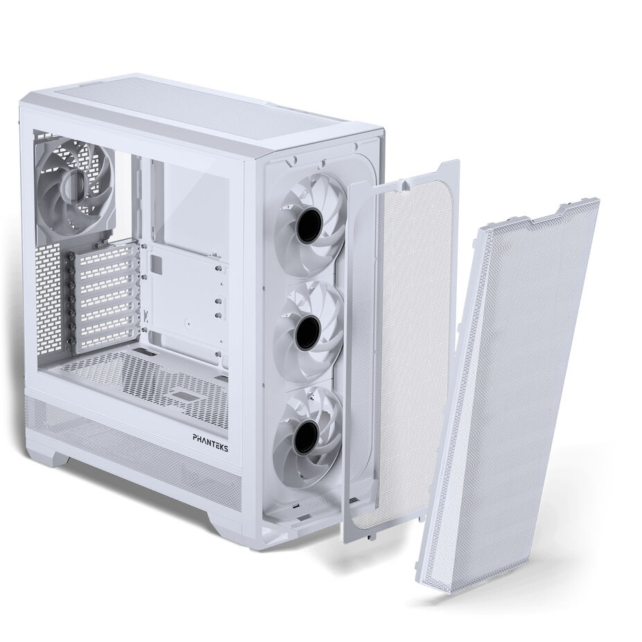 Case PC Phanteks Eclipse G400A Mid-Tower - 4 Ventole M25-140 DRGB, Mesh, Vetro Temperato | Bianco