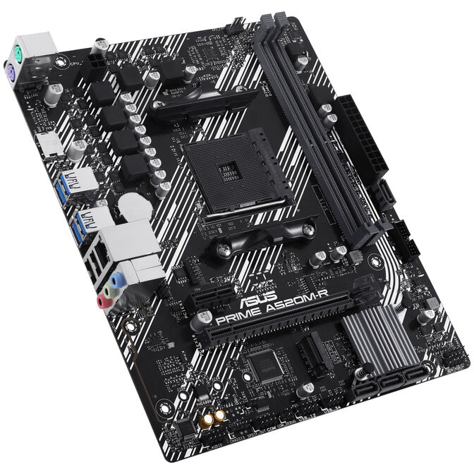 ASUS Prime A520M-R Motherboard - A520 Chipset, Socket AM4, DDR4 image number 1