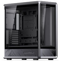 Jonsbo D401 PC-Geh&auml;use, Midi-Tower, ATX, Tempered Glass - schwarz