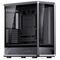 Jonsbo D401 PC-Geh&auml;use, Midi-Tower, ATX, Tempered Glass - schwarz
