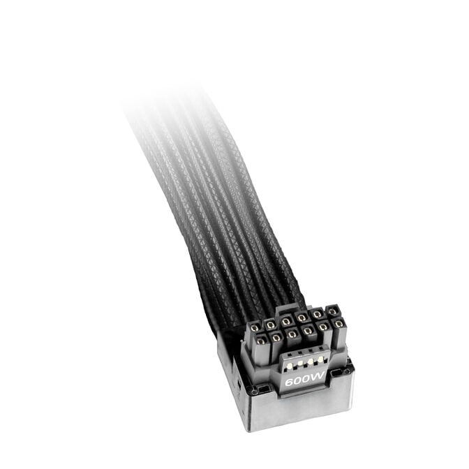 be quiet! 12V-2X6 12VHPWR 90 Grad PCIe 5.0 Reversed Adapterkabel - 700 mm image number 1