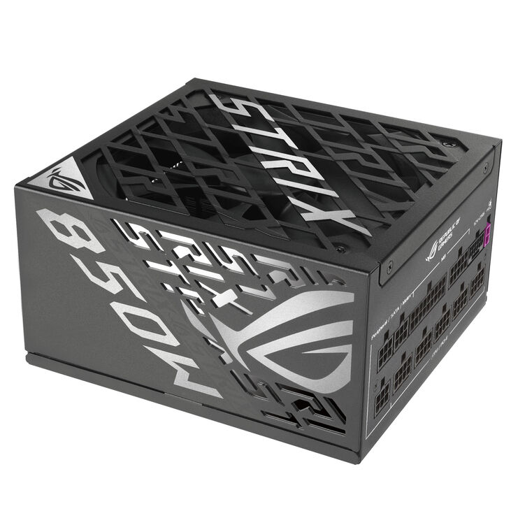 ASUS ROG Strix 850 Platinum power supply, 80 PLUS Platinum, modular, PCIe 5.1 - 850 watts image number 3