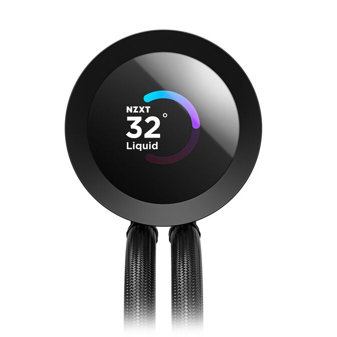 NZXT Kraken Plus 360 RGB AiO Water Cooling - 360mm, black image number 4