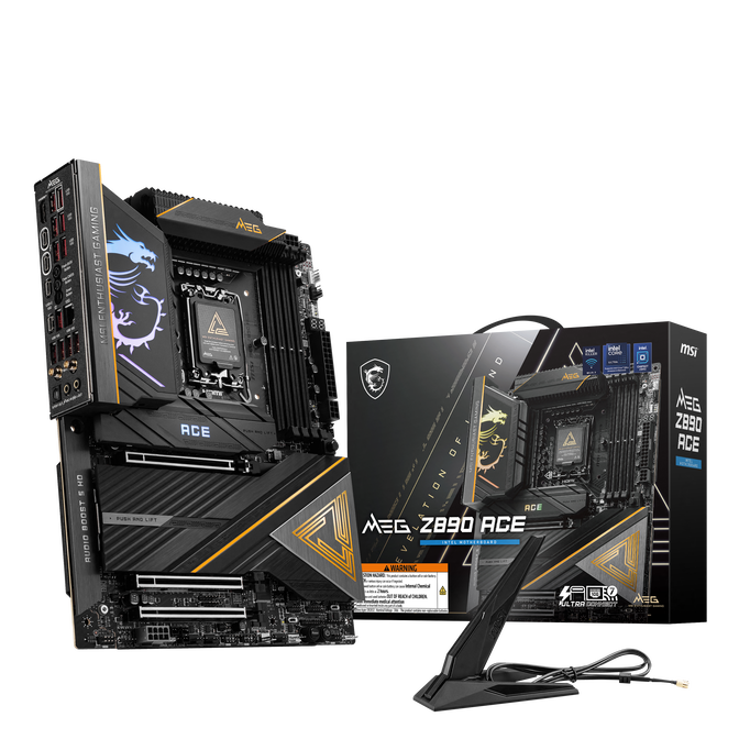 MSI MEG Z890 ACE motherboard, socket LGA 1851, Intel Z890, ATX, DDR5 image number 0