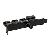 Lamptron CFM36 L&uuml;fter- und RGB-LED-Controller f&uuml;r PCI-Slot - schwarz