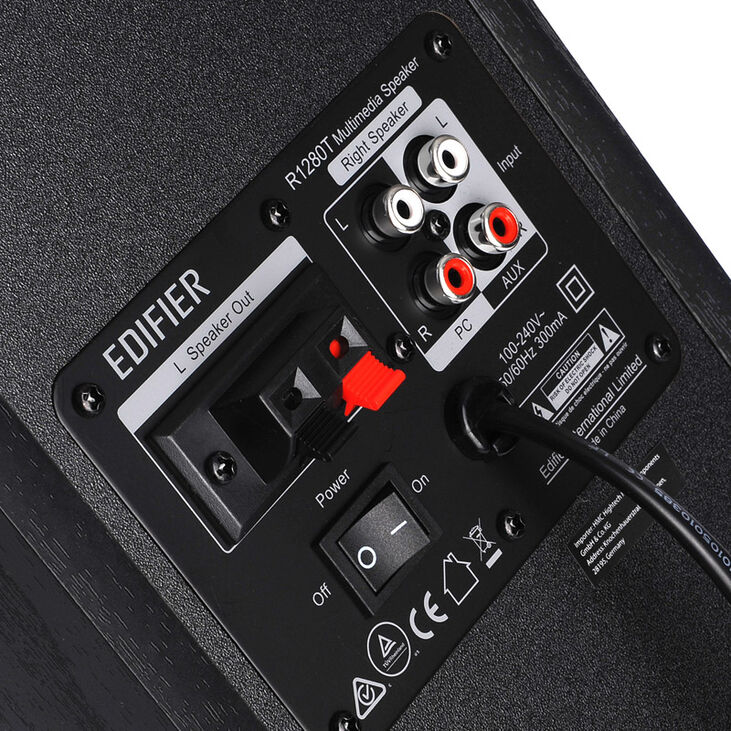 Edifier Studio R1280T, 2.0 speaker system, 42 watts - black image number 5