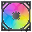 Alpenf&ouml;hn WingBoost 4 PWM-L&uuml;fter, Reverse, RGB - 120mm, schwarz image number null