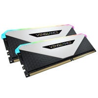 Corsair Vengeance RGB RT DDR4-3600 RAM, CL18, XMP - 16 GB Dual-Kit, weiß