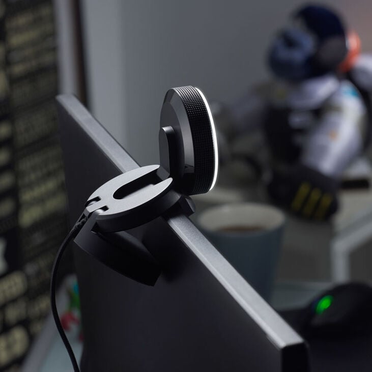 Razer Kiyo Streaming-Webcam mit Beleuchtungsring - schwarz image number 6