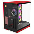HYTE Y50 Midi Tower - Black Cherry image number null