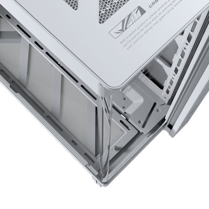 ASUS ROG Cronox GR801 PC-Geh&auml;use, Big-Tower, E-ATX, ARGB, Tempered Glass - wei&szlig; image number 12