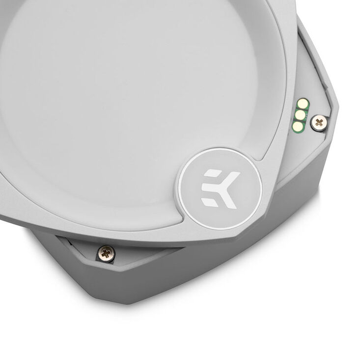 EK Water Blocks EK-Nucleus AIO CR360 Lux D-RGB AIO Cooler - 360 mm, White image number 5