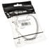 Kolink 1-2 PWM Fan Splitter Cable - 35cm, braided, white image number null