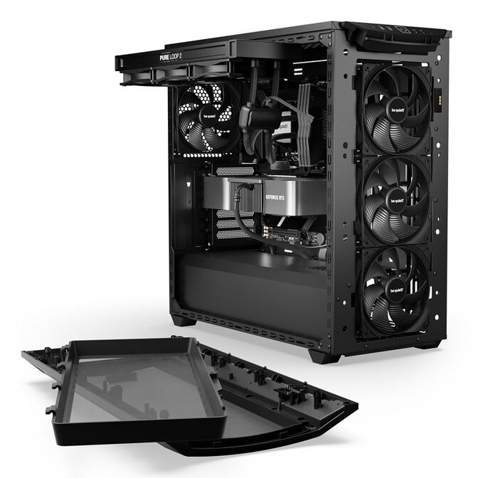 be quiet! Shadow Base 800 Mid Tower - Black image number 5