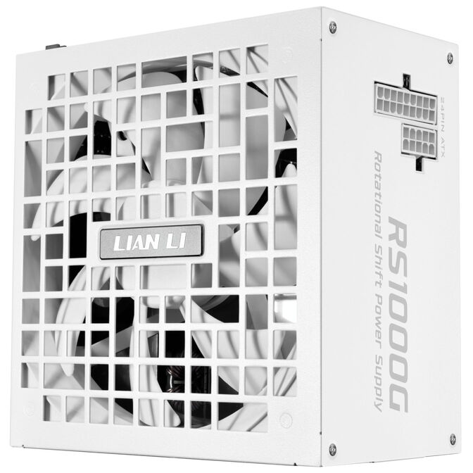 Lian Li RS Series 80 PLUS Gold Power Supply, ATX 3.1, modular - 1,000 Watts, white image number 0