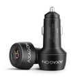 AXAGON PWC-PQ48 Car Charger, USB-C with Power Delivery 3, USB-A with Quick Charge 4+ - black image number null