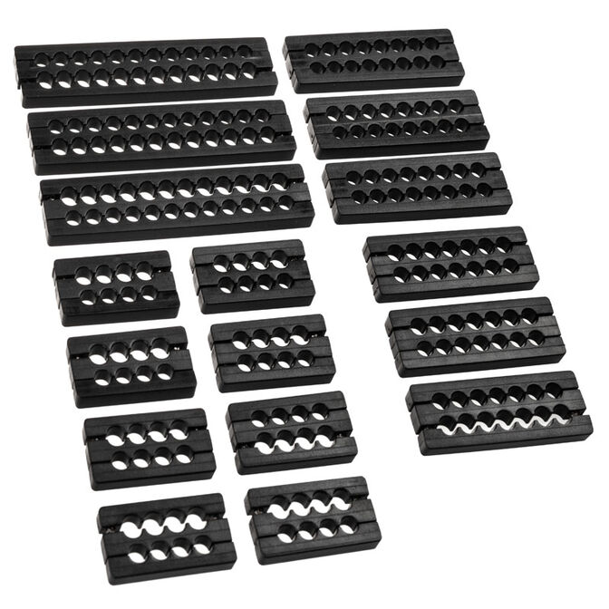 Corsair Premium Kabelkamm Combo Kit (Gen 4) - schwarz image number 0