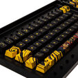 Traitors TIGER SKETCH Limited Keycap Set, PBT image number null