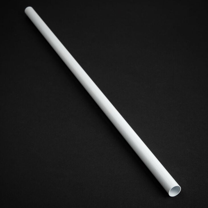 Bitspower None Chamfer Brass Hard Tubing 16mm OD, 500mm - white image number 0