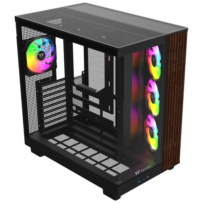 Thermaltake View 380 XL WS ARGB PC Case, Mid Tower, ATX, ARGB, Tempered Glass - Black image number 6