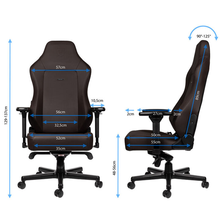 noblechairs HERO Gaming Stuhl - Java Edition image number 1