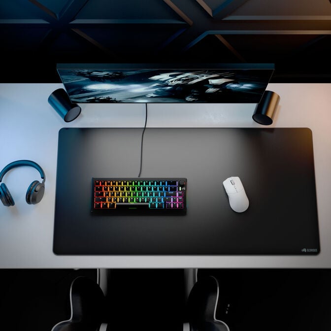 Glorious GMP 2 Gaming Mouse Pad Stitched, rubberised - 915 x 460mm, labck image number 6