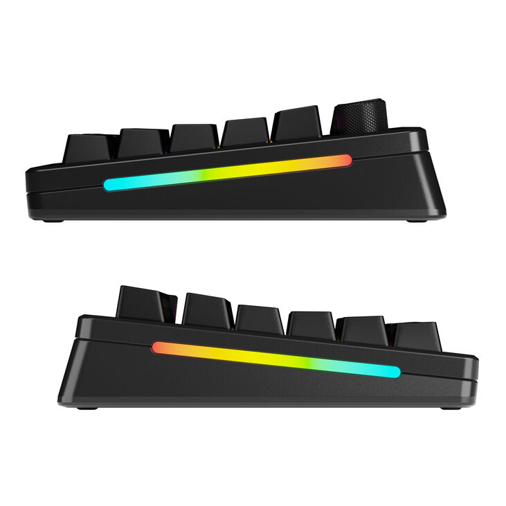 Glorious GMMK 3 Pro HE Wireless 75 % Custom Gaming-Tastatur - Pre-Built, ISO (DE), Fox HE Switches, schwarz image number 2
