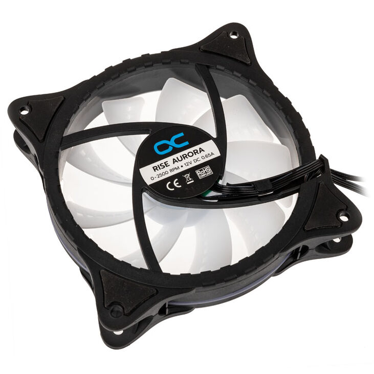 Alphacool Rise Aurora PWM-Lüfter - 120mm, schwarz image number 4