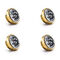 Bitspower Artemis Stop Fitting G1/4 inch, 4-Pack - Stardust Gold